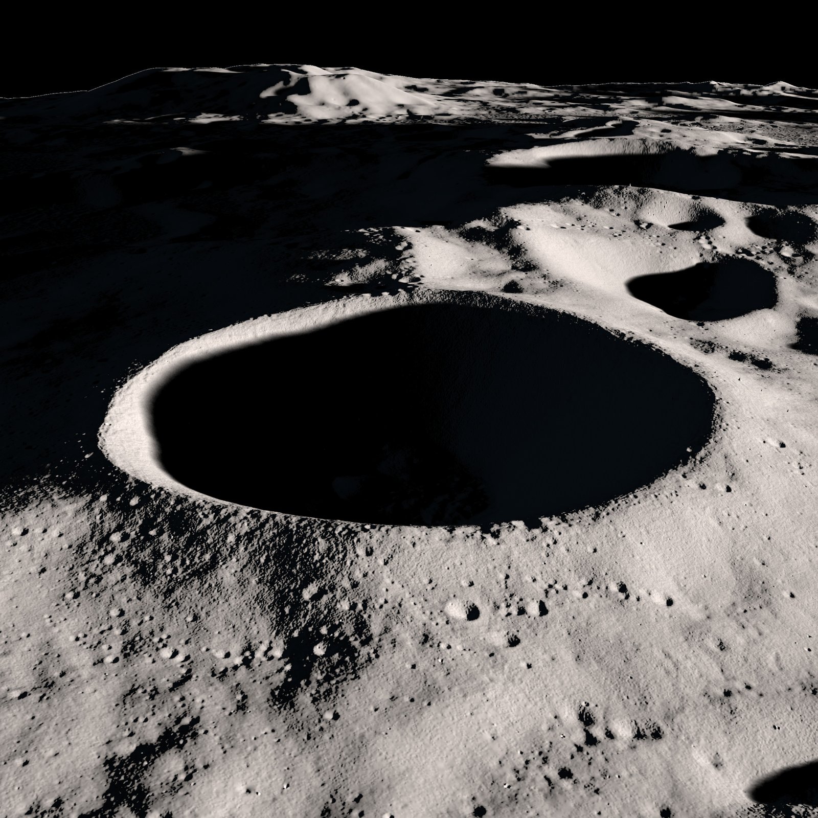 Seeing into permanently shadowed regions on the Moon for the first